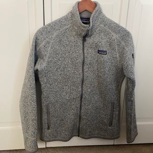 Patagonia Better Sweater Fleece Jacket, Size Small, Grey